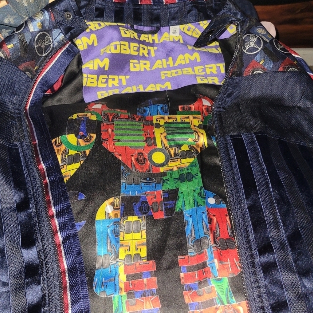 Robert Graham Colorful Robot Jacket
